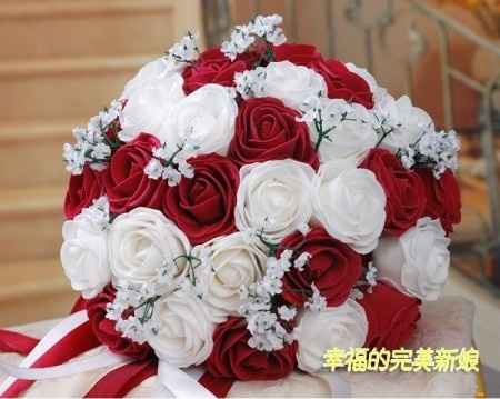 Bouquet Vermelho e Branco
