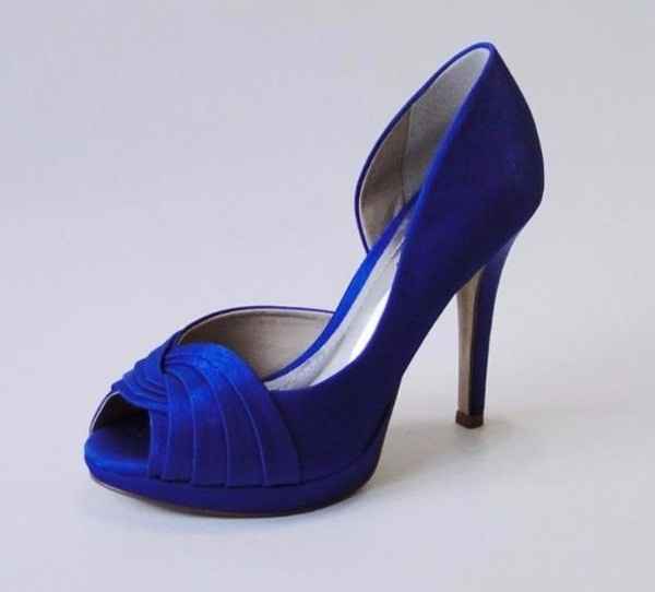 Sapato Azul Royal