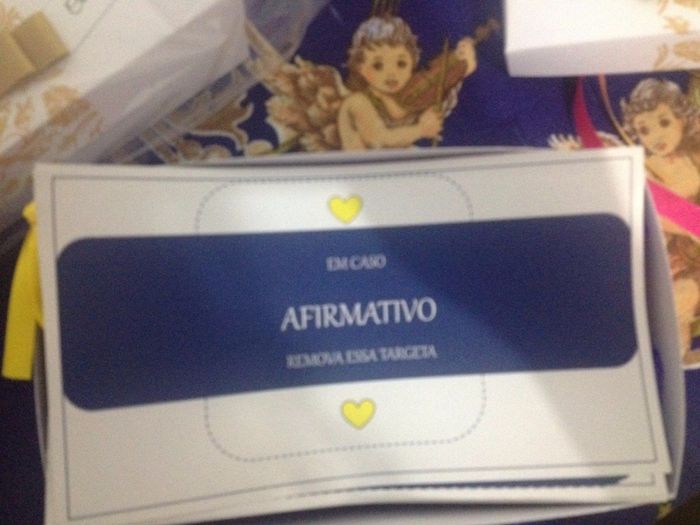 Targeta afirmativa - Padrinho
