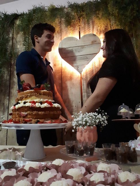 Nosso naked cake