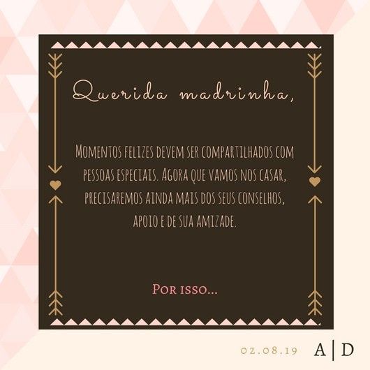 Manual das Madrinhas