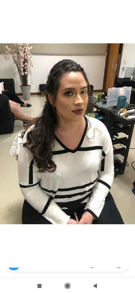 Teste Make e Penteado                    #vemver - 2