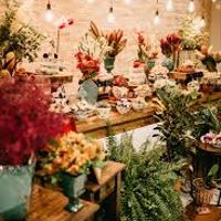 Decoração da mesa do bolo - 1