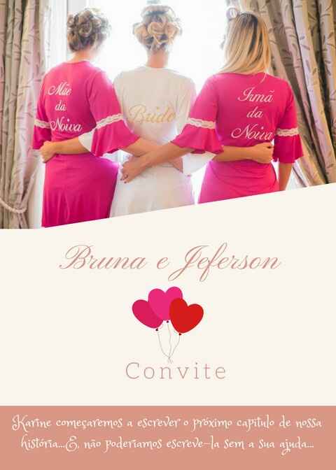 Convite dy irmã e sogra - 2
