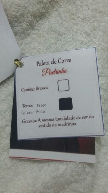 Entrega dos convites dos padrinhos diy - 6