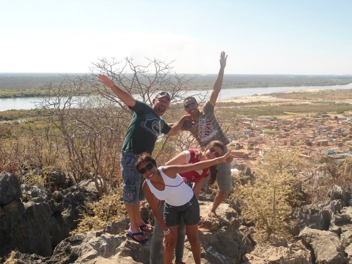 Com amigos