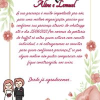 Maneiras de confirmar presença dos convidados - 1