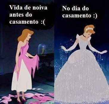 Vida de noiva!