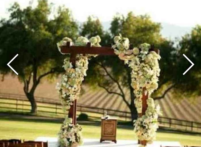 Que tal um lindo arco de flores para a decoração? #vamosnosinspirar - 1