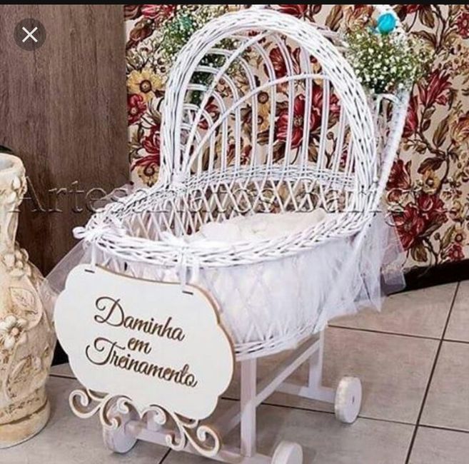 Carrinho Daminha bebê 