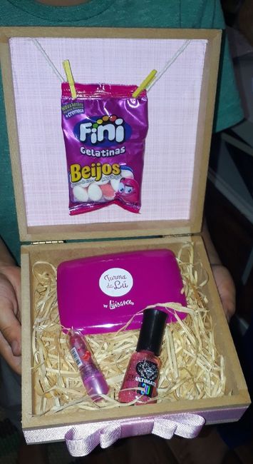 Olhem minhas caixinhas de Daminha e Pajem! - 2