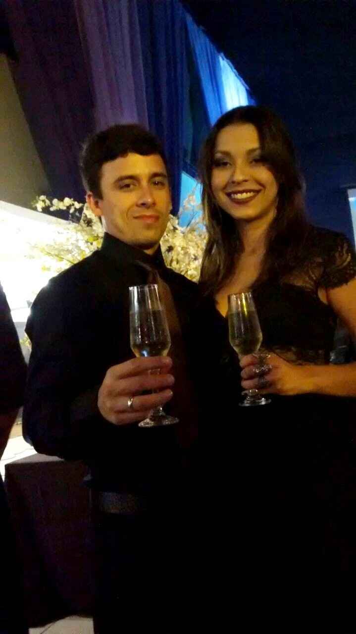 Um brinde ao nosso amor... 
