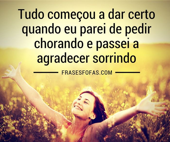 Obrigada meu Deus
