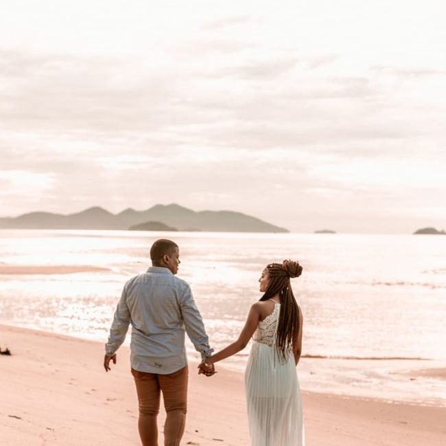 Pré wedding com box braids 4