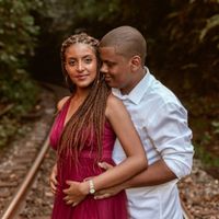 Pre wedding com box braids - 5