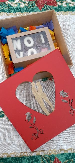 Caixa para padrinhos de casamento. 1
