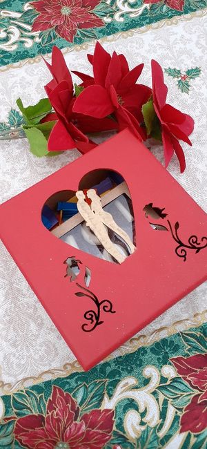 Caixa para padrinhos de casamento. 2