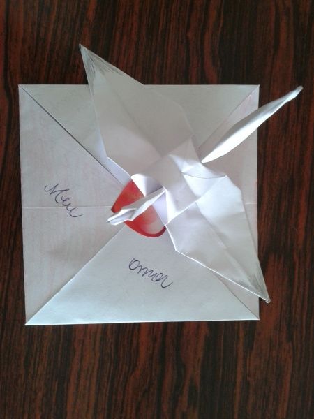 Fotos dos tsurus - origamis - 2