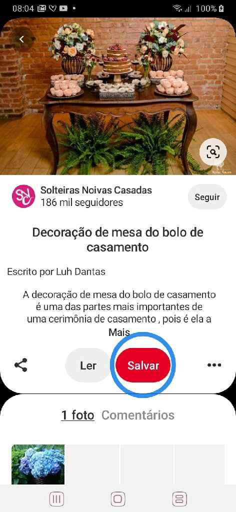 Mesa para bolo simples casamento civil rústico - 9