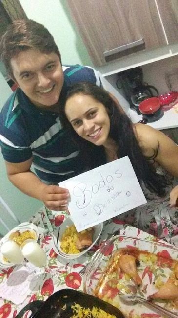 Nossa bodas de beijinho! 1 mês casados... - 4