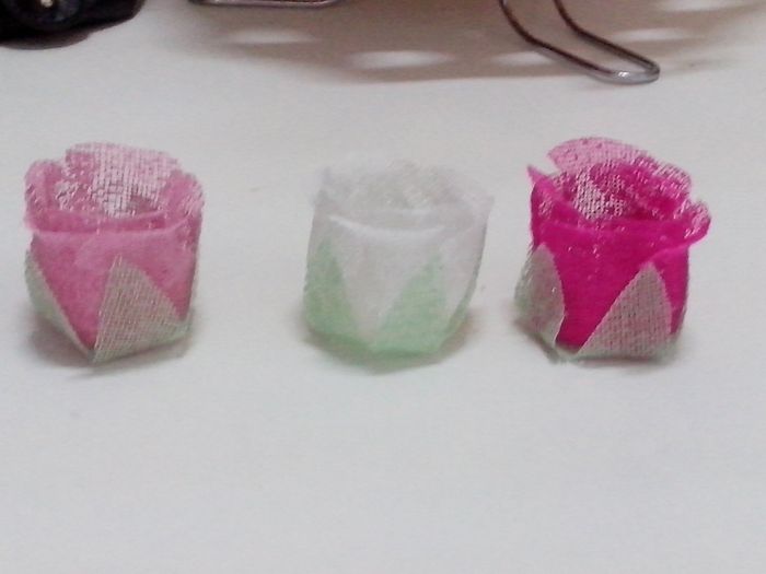 Forminhas botão de rosa
