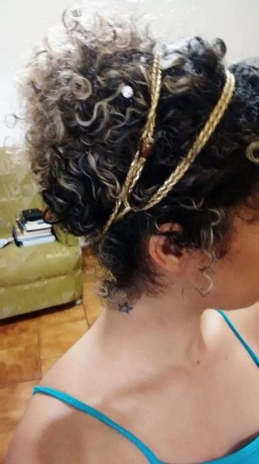 Usar o cabelo natural no casamento: cacheado, crespo, black, afro! - 2