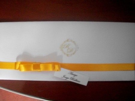 Convite de casamento 