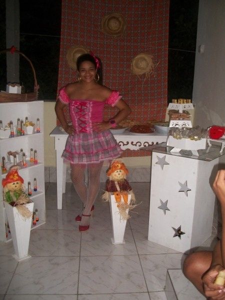 No meu chá Arraiá