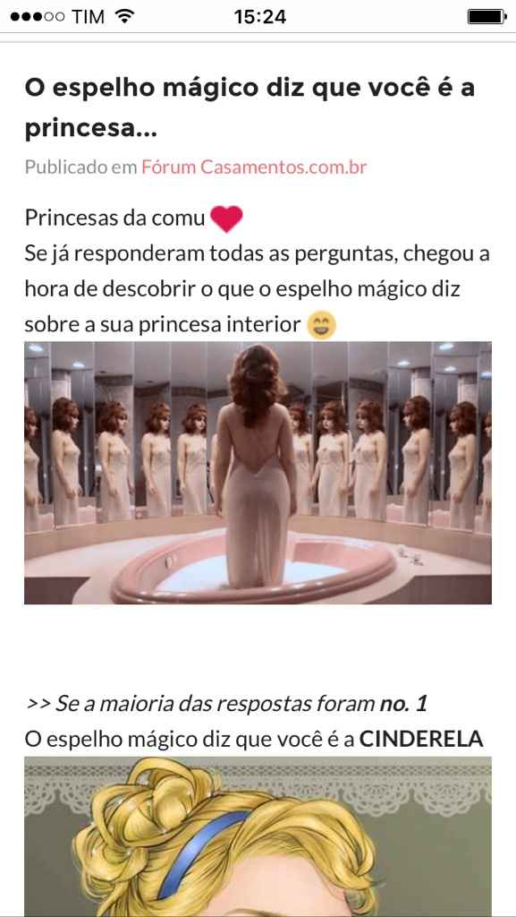 Ó espelho mágico diz que eu nanda  sou a princesa cinderela - 11