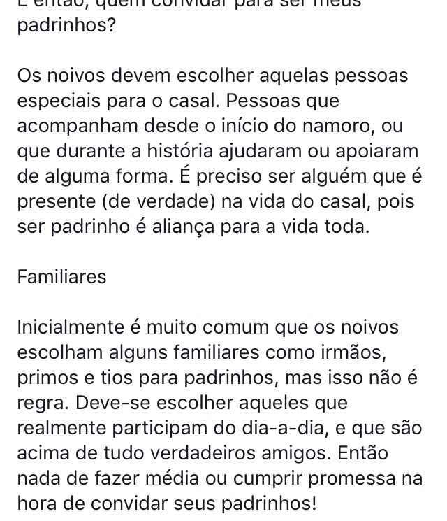 Como escolher padrinhos de casamento? - 3