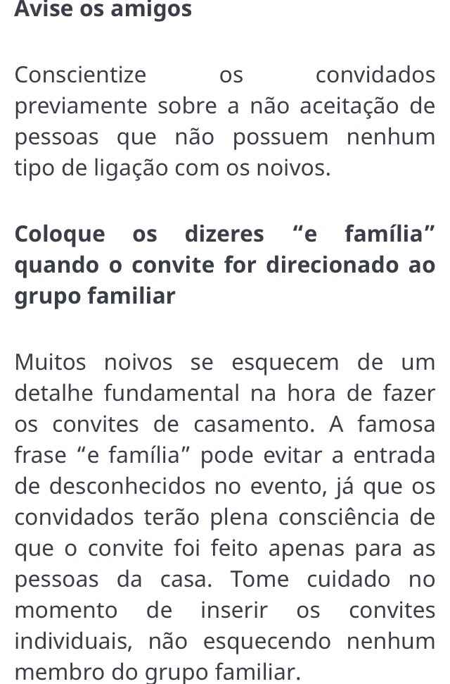 Como lidar com convidados penetras ! - 3