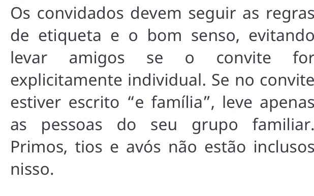 Como lidar com convidados penetras ! - 5