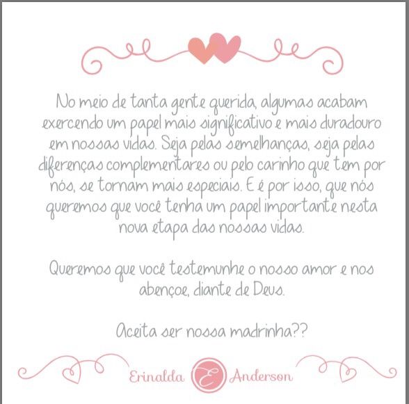 Manual dos padrinhos e madrinhas vem ver ! - 2