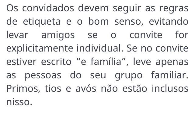 Como lidar com convidados penetras ! - 5