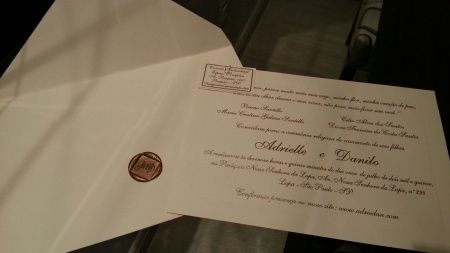 Meus convites de casamento - 2