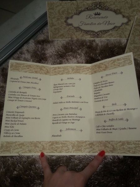 Menu Aberto
