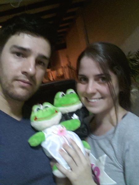casal de sapinhos