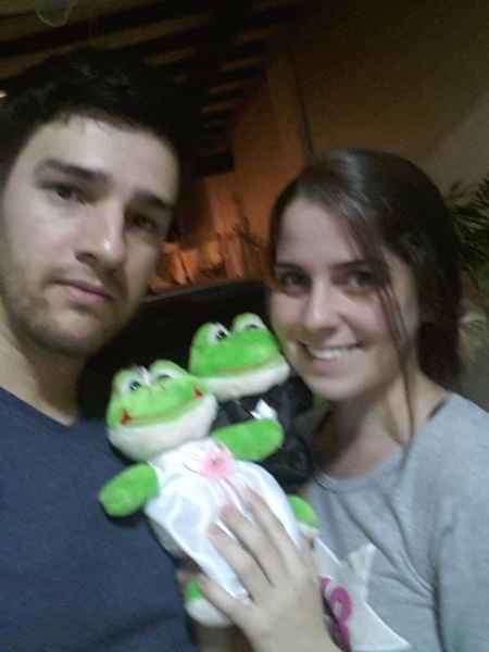 casal de sapinhos