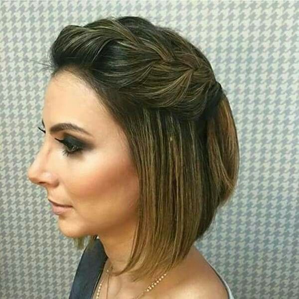 Penteado para cabelo curto - 6