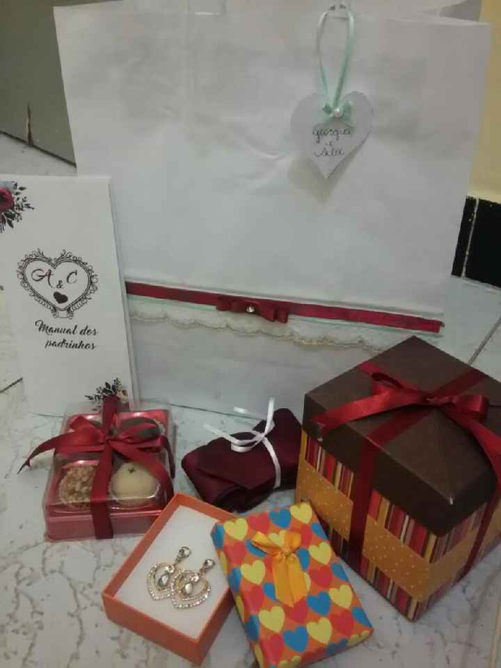 Lembranças Padrinhos - 1