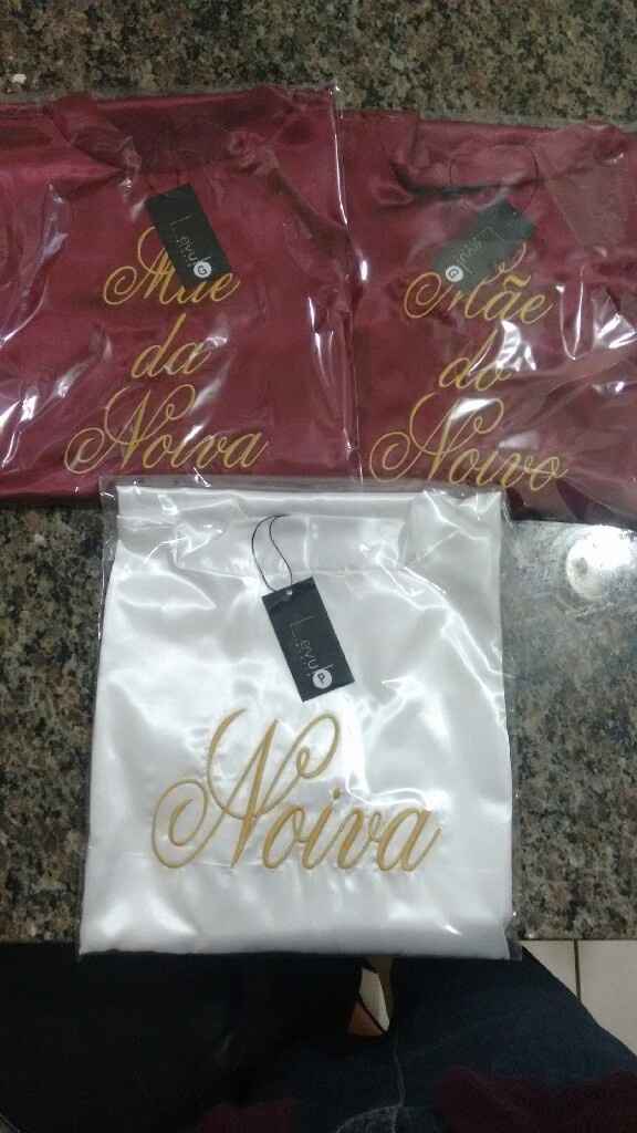 Os robes chegaram! - 1