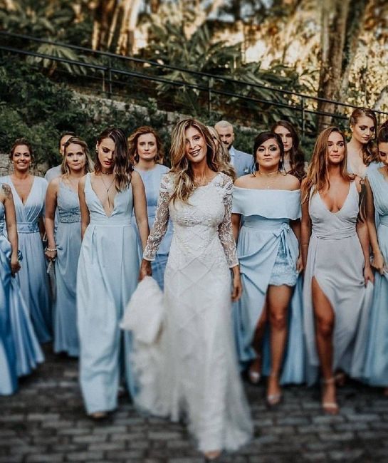 Cor dos vestidos das madrinhas 2
