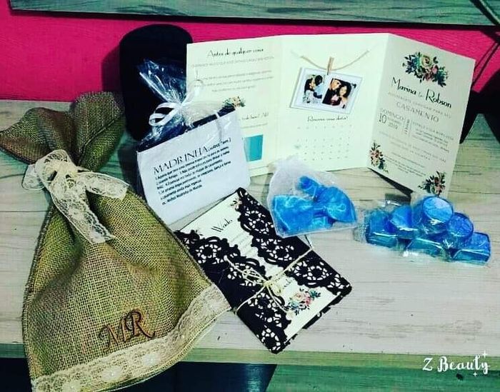 Presentes dos padrinhos e reações - 2