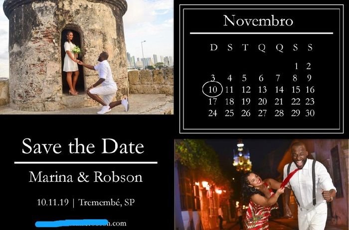 Nosso save the date + link downloads - 1