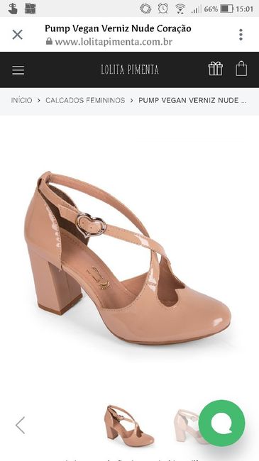 Meu sapato chegou!!! Dica pra quem vai casar no campo! - 1
