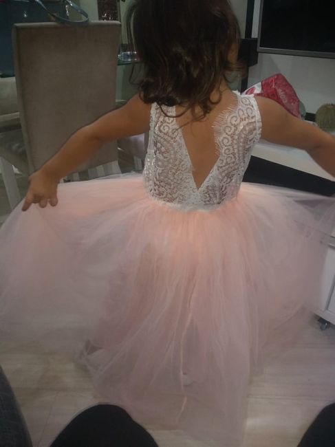 Vestido daminha Aliexpress: expectativa x realidade - 3