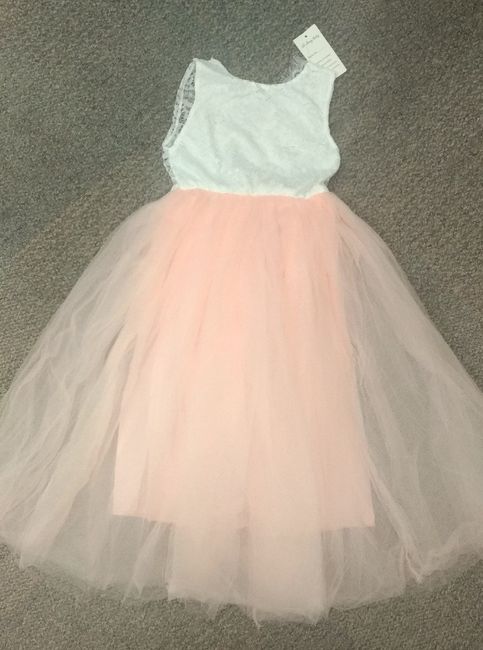 Vestido daminha Aliexpress: expectativa x realidade - 4