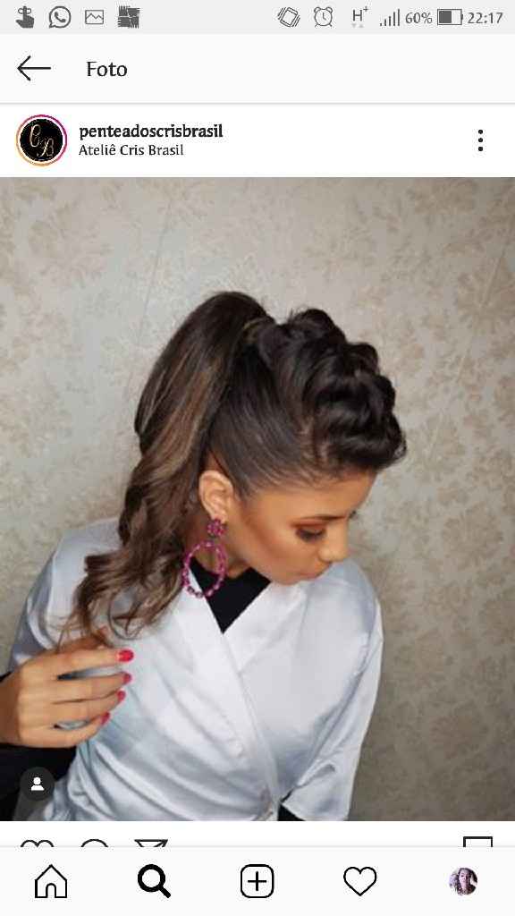 Inspiração penteado - 2