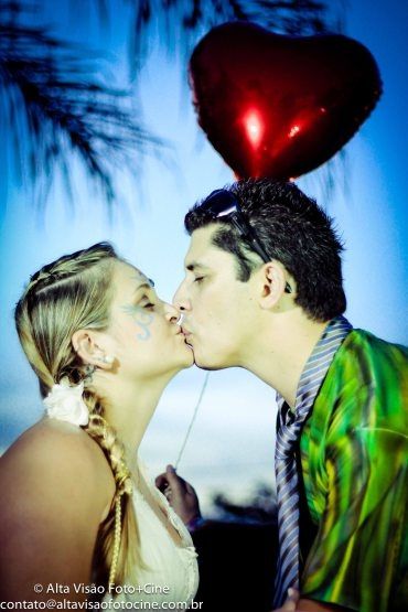 Trash the dress na rave