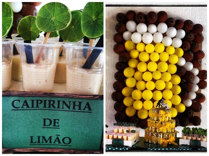 Chá bar Queila e Rick